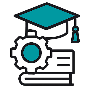 Gezielte Weiterbildung Icon
