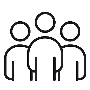 Starkes Teamgefühl Icon